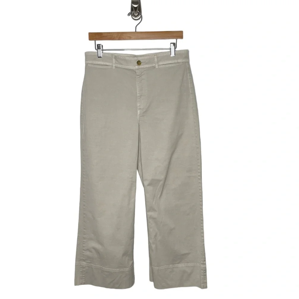 Everlane | The Lightweight Wide-Leg Crop Chino 10 - Picture 6 of 7